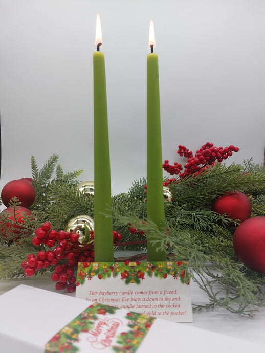 Bayberry Candles-Bayberry Legend-Christmas Candles