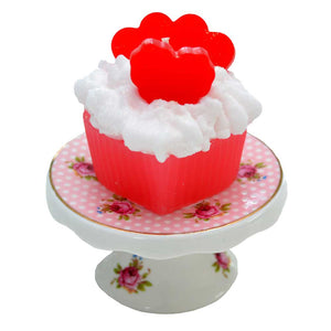 Valentine Cupcake Candle-Love Spell-Valentine Gift-Desert Candle