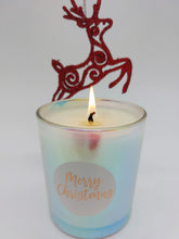 Load image into Gallery viewer, Christmas Holographic Soy Candle-Spruce Christmas Tree Scent