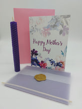 Load image into Gallery viewer, Mother&#39;s Day Card-Beeswax Candle and Card Gift Set-Beeswax Candle-Make your own Beeswax Candle