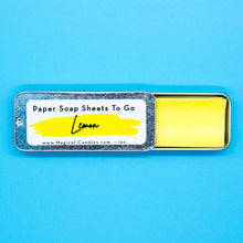 Load image into Gallery viewer, Magical Soap Sheets - Set of 3 tins - Free Shipping