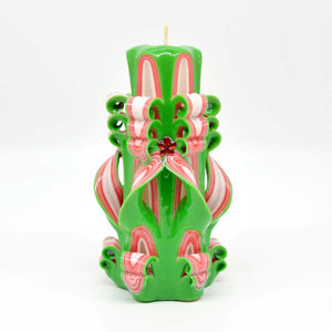 Christmas Carving Candle