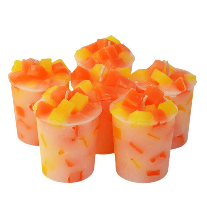 Votive Candles Beach Daisies