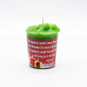 Bayberry Candles with Bayberry Legend-Christmas Candles