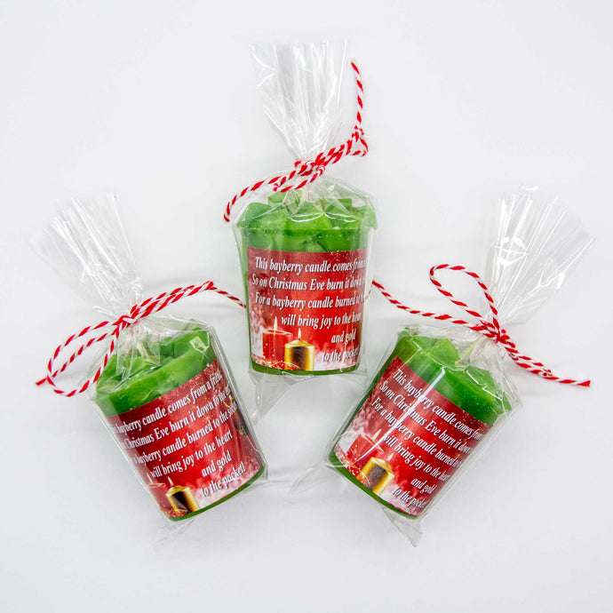 Bayberry Candles with Bayberry Legend-Christmas Candles