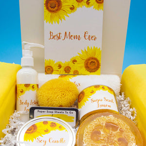 Sending you Sunshine Personalized Spa Gift Box
