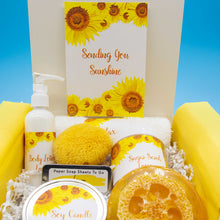 Load image into Gallery viewer, Sending you Sunshine Personalized Spa Gift Box