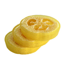 Load image into Gallery viewer, Loofah Soap Lemon