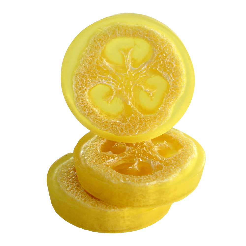 Loofah Soap Lemon