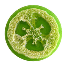 Load image into Gallery viewer, Loofah Soap Lime