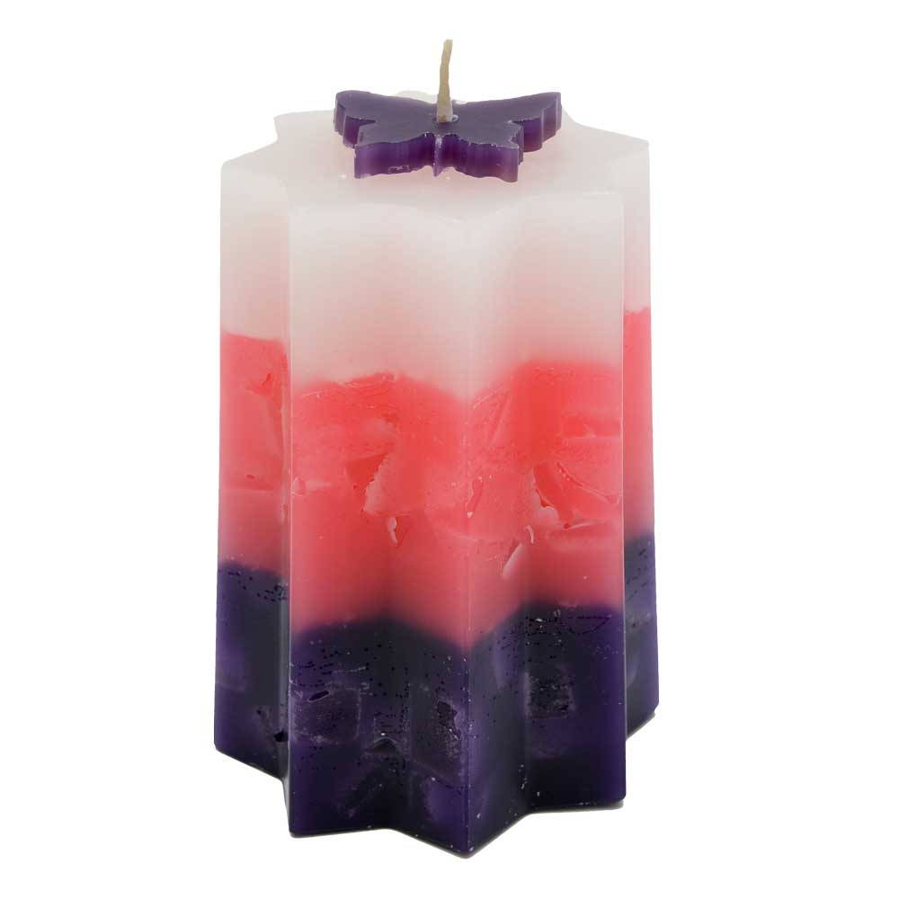 Star Butterfly Candle-Birds of Paradise